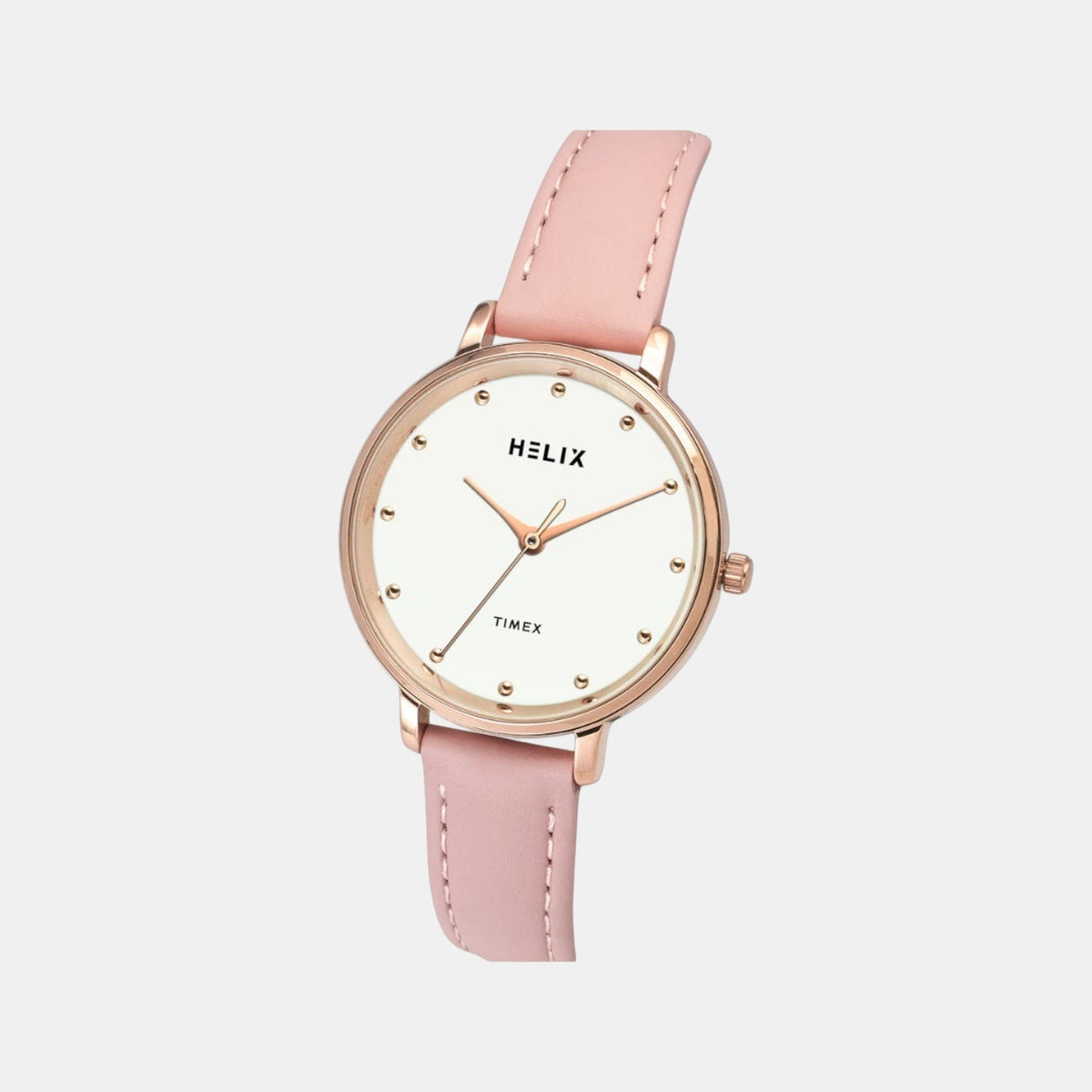 Women Quartz Silver Dial Analog Leather Watch TW056HL01