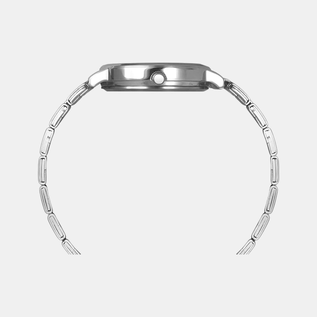 Women Quartz Blue Dial Analog Stainless Steel Watch TW056HL03