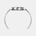 Women Quartz Burgundy Dial Analog Stainless Steel Watch TW056HL04