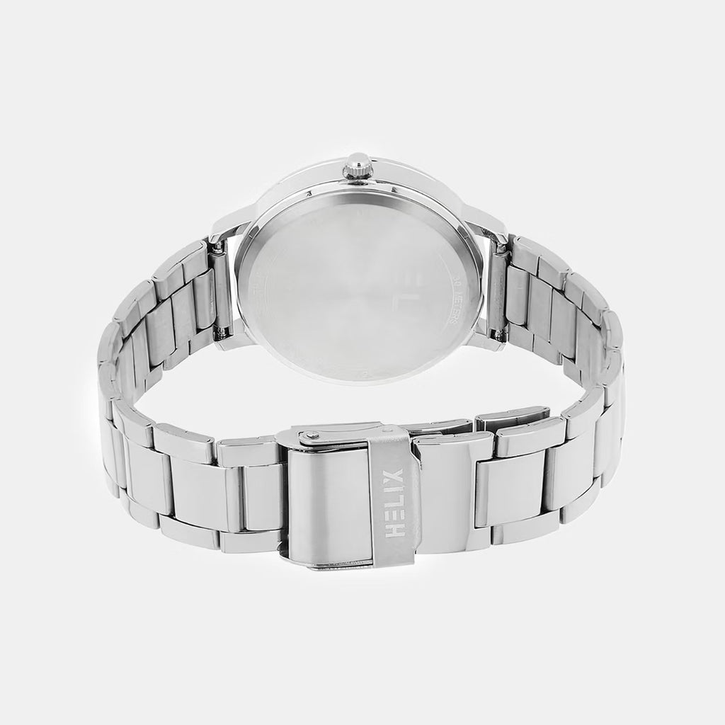 Women Quartz Blue Dial Analog Stainless Steel Watch TW056HL08T