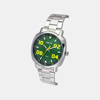 Men Quartz Green Dial Analog Stainless Steel Watch TW057HG01