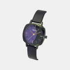 Women Quartz Black Dial Analog Leather Watch TW057HL02