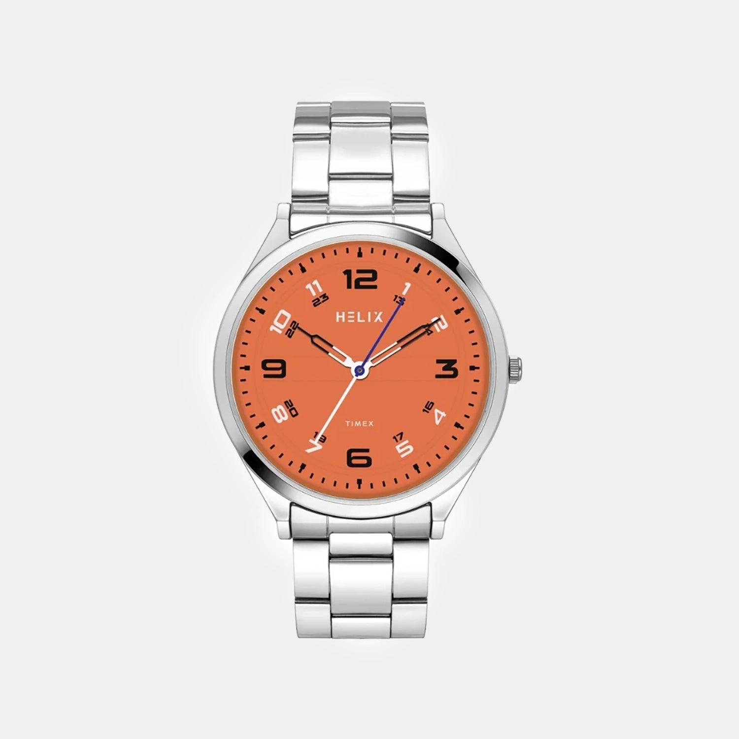 Men Quartz Orange Dial Analog Stainless Steel Watch TW060HG01T