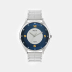 Men Quartz Blue Dial Analog Stainless Steel Watch TW060HG04T