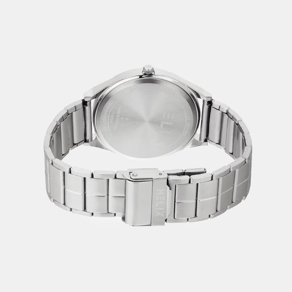 Men Quartz Blue Dial Analog Stainless Steel Watch TW060HG04T
