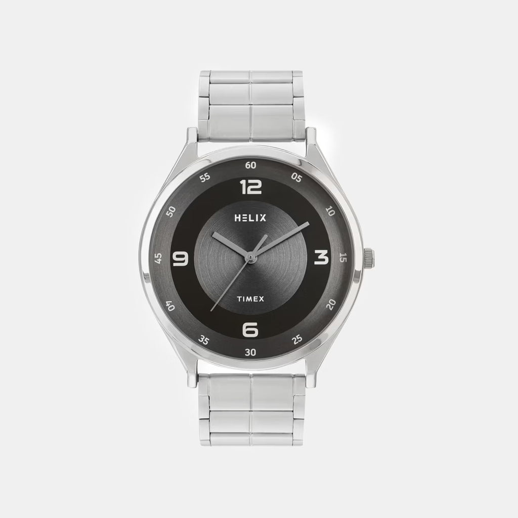 Men Quartz Grey Dial Analog Stainless Steel Watch TW060HG05T