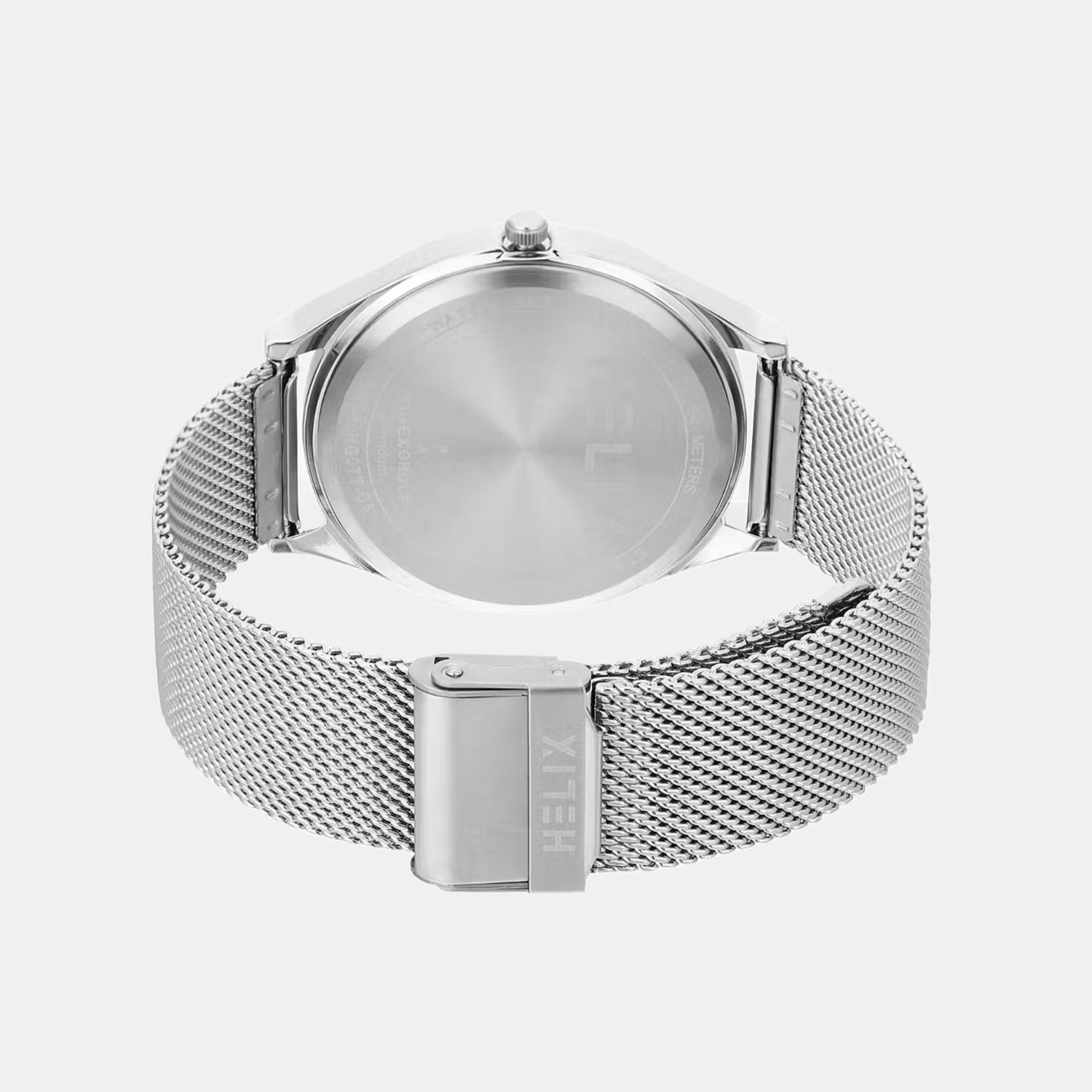 Men Quartz Blue Dial Analog Mesh Watch TW060HG07T