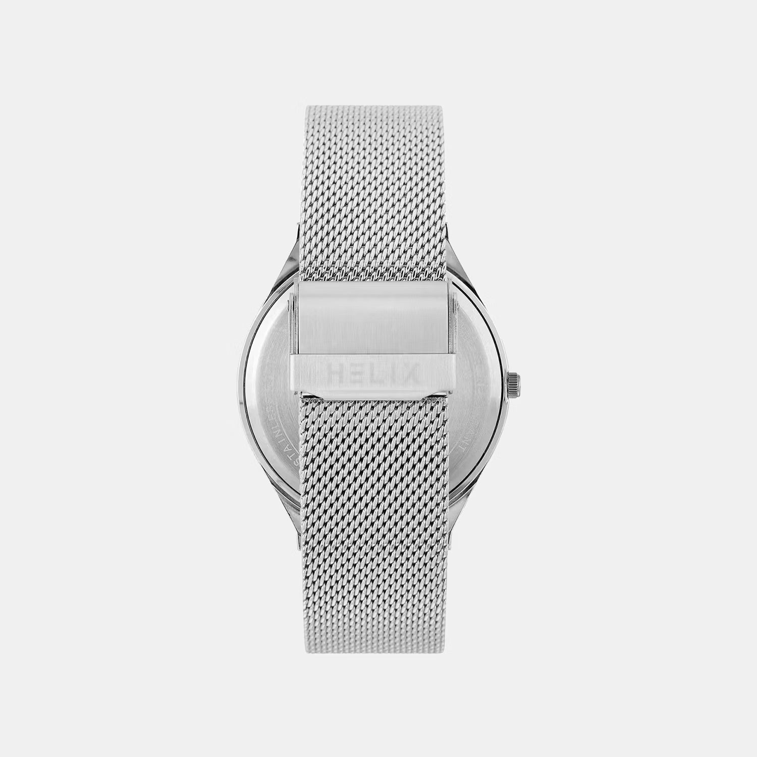 Men Quartz Blue Dial Analog Mesh Watch TW060HG07T