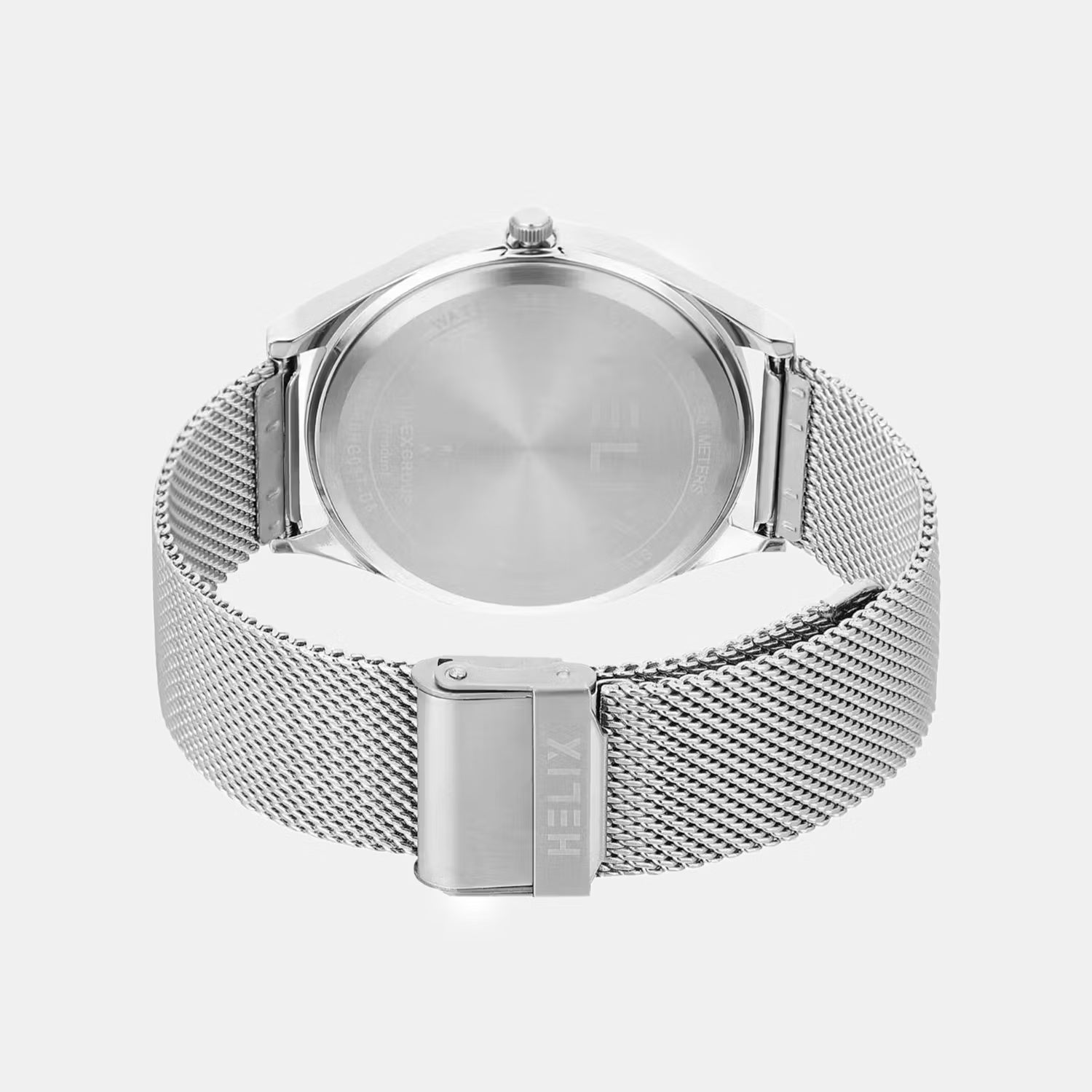 Men Quartz Blue Dial Analog Mesh Watch TW060HG08T