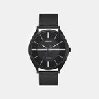 Men Quartz Black Dial Analog Stainless Steel Watch TW060HG09T