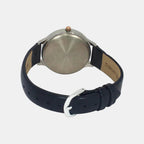Women Quartz Silver Dial Analog Leather Watch TW060HL01T