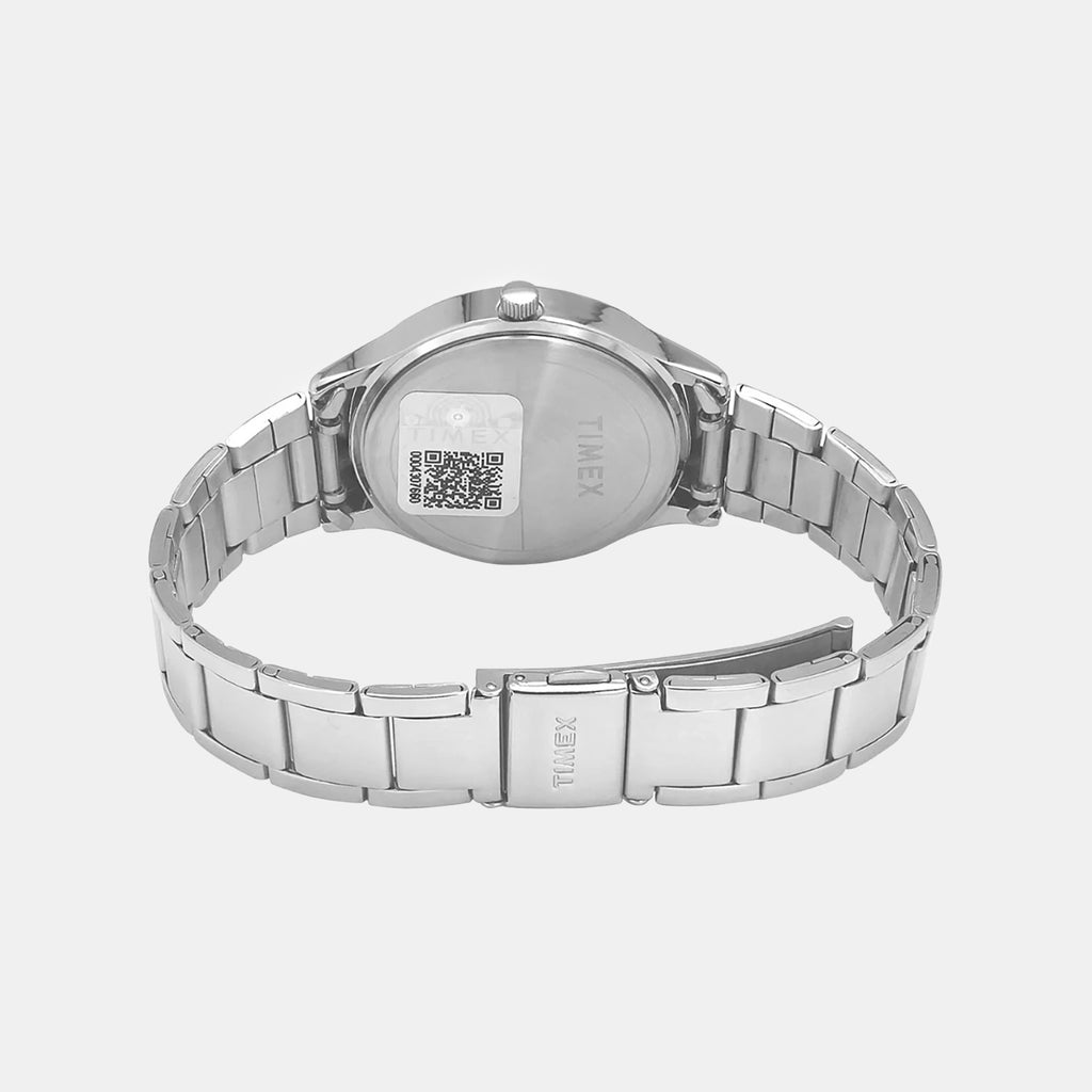 Women Quartz Red Dial Analog Stainless Steel Watch TW060HL03T