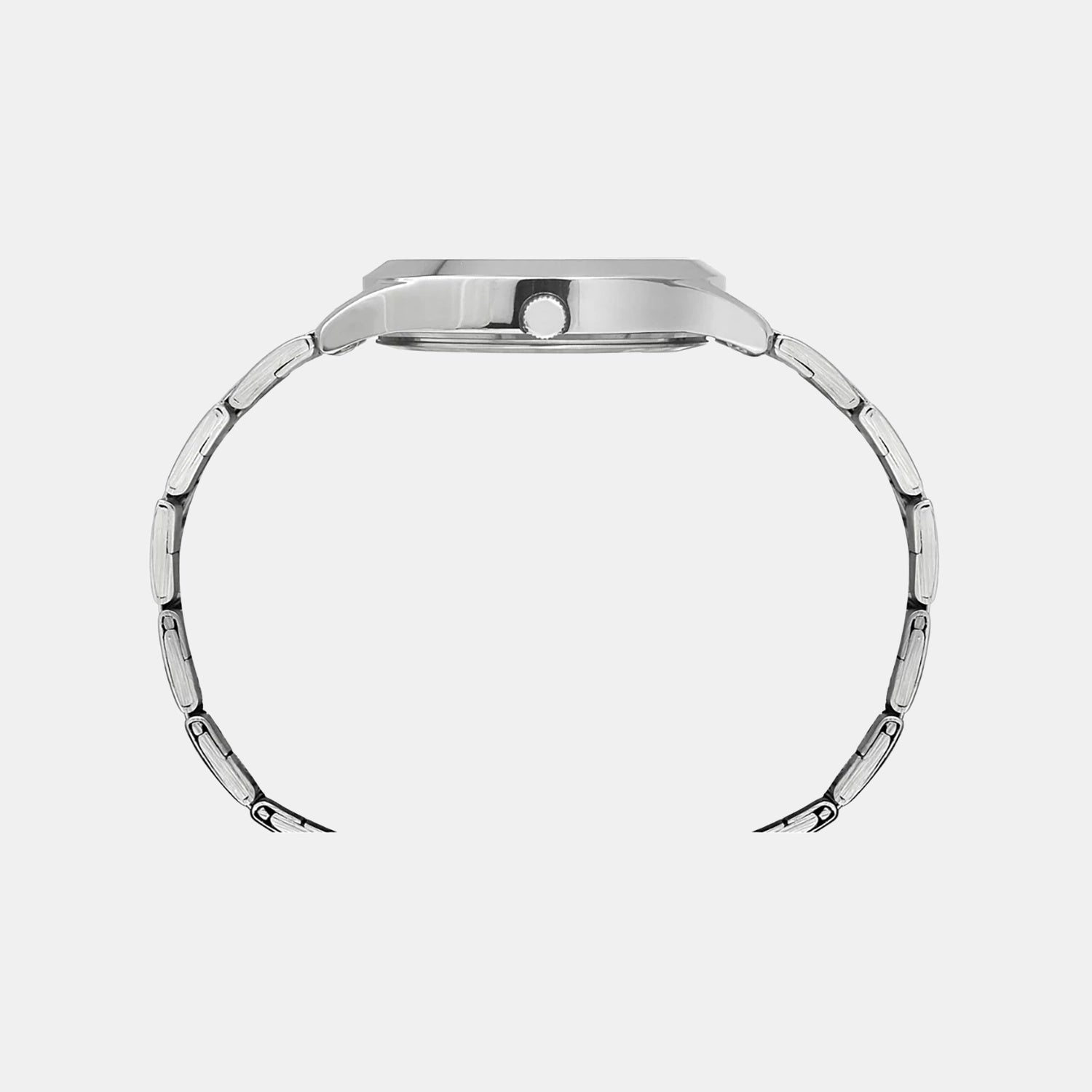 Women Quartz Red Dial Analog Stainless Steel Watch TW060HL03T