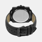 Men Quartz Black Dial Analog Leather Watch TW062HG00T