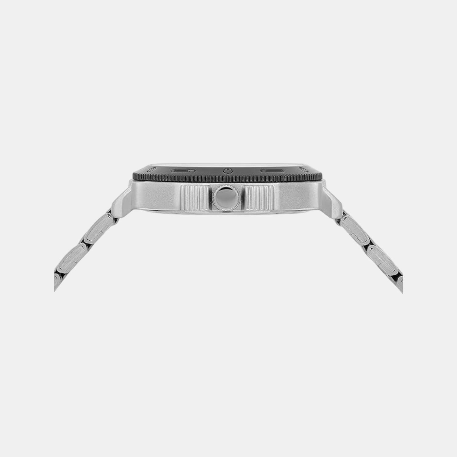 Men Quartz Black Dial Analog Stainless Steel Watch TW062HG03T