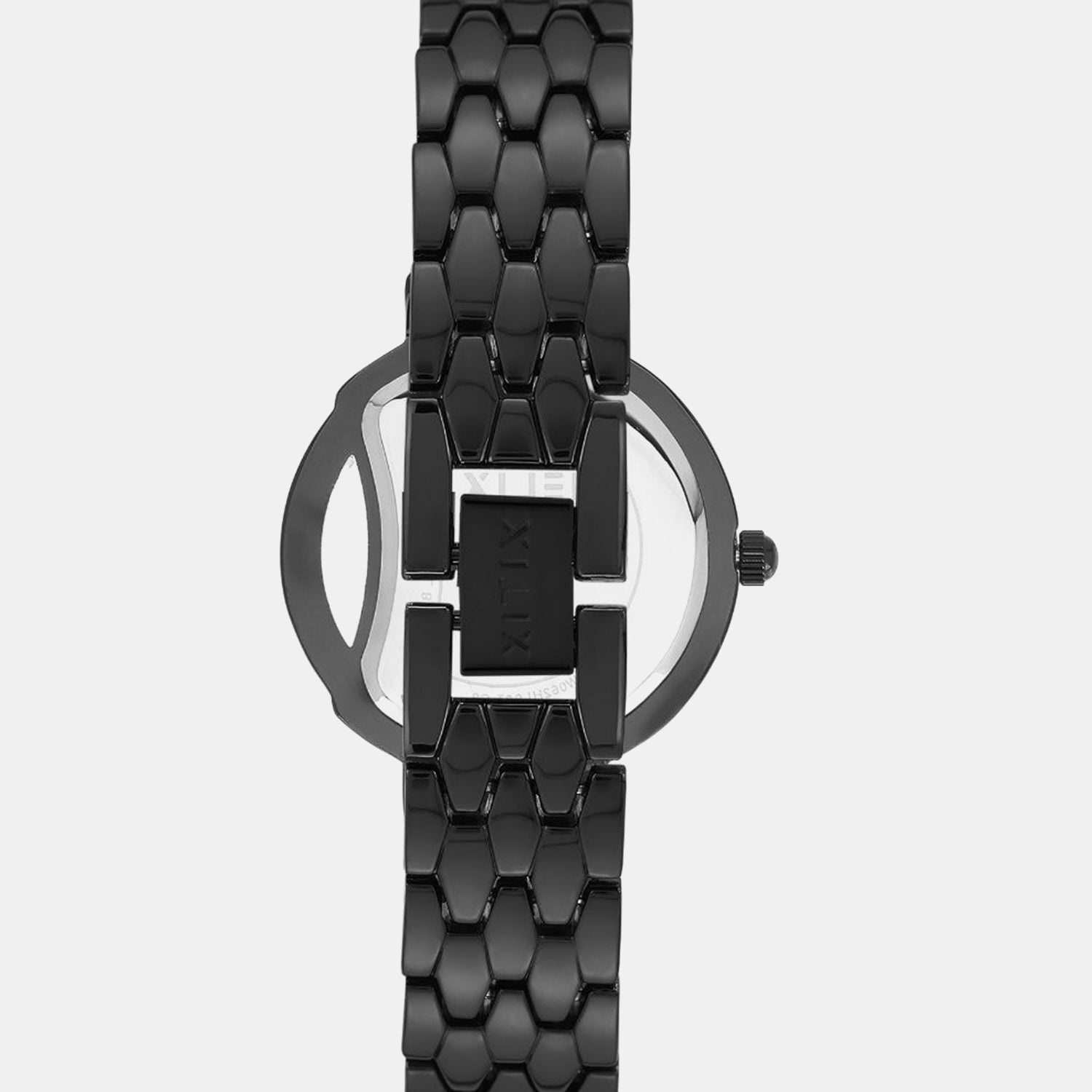 Women Quartz Black Dial Analog Stainless Steel Watch TW062HL02T