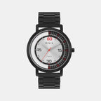 Men Quartz Silver Dial Analog Stainless Steel Watch TW063HG02T