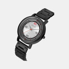 Men Quartz Silver Dial Analog Stainless Steel Watch TW063HG02T