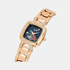 Women Quartz Blue Dial Analog Stainless Steel Watch TW063HL02T