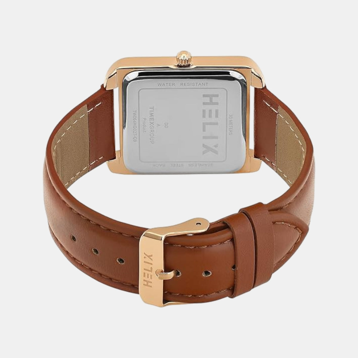 Men Quartz Grey Dial Analog Leather Watch TW064HG02T