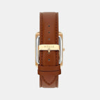Men Quartz Grey Dial Analog Leather Watch TW064HG02T