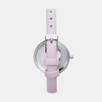Women Quartz Pink Dial Analog Leather Watch TW064HL00T