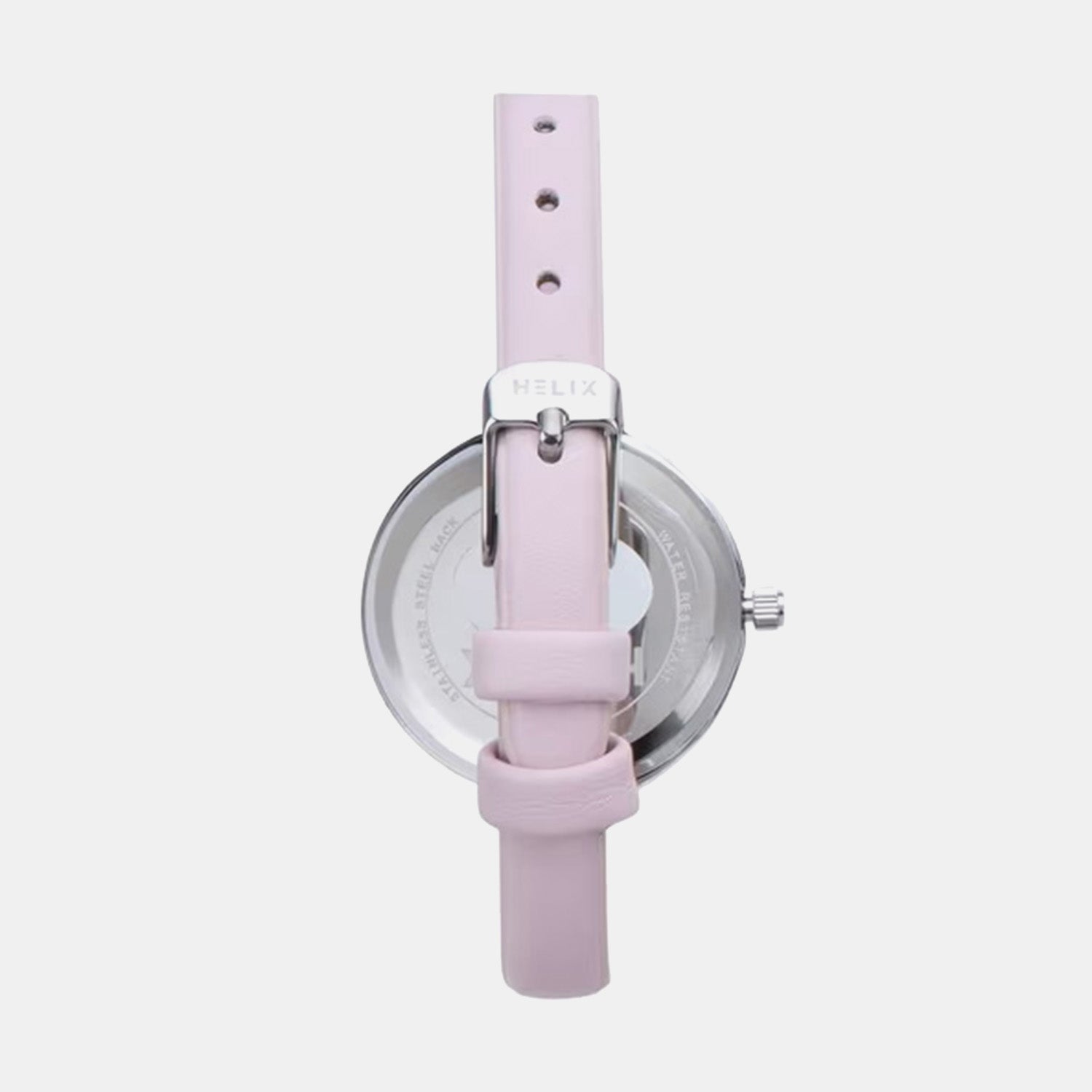 Women Quartz Pink Dial Analog Leather Watch TW064HL00T