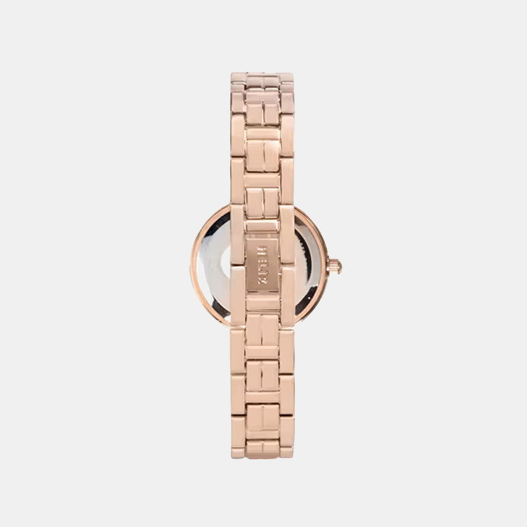 Women Quartz Pink Dial Analog Brass Watch TW065HL00T