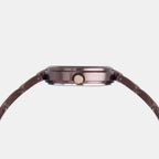 Women Quartz Brown Dial Analog Brass Watch TW065HL01T