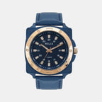 Men Quartz Blue Dial Analog Stainless Steel Watch TW066HG01T