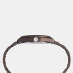 Men Quartz Brown Dial Analog Stainless Steel Watch TW066HG02T