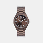Men Quartz Brown Dial Analog Stainless Steel Watch TW066HG02T