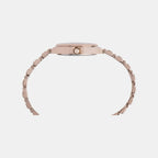 Women Quartz Pink Dial Analog Brass Watch TW066HL01T