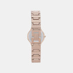 Women Quartz Pink Dial Analog Brass Watch TW066HL01T