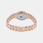 Women Quartz Pink Dial Analog Brass Watch TW066HL01T