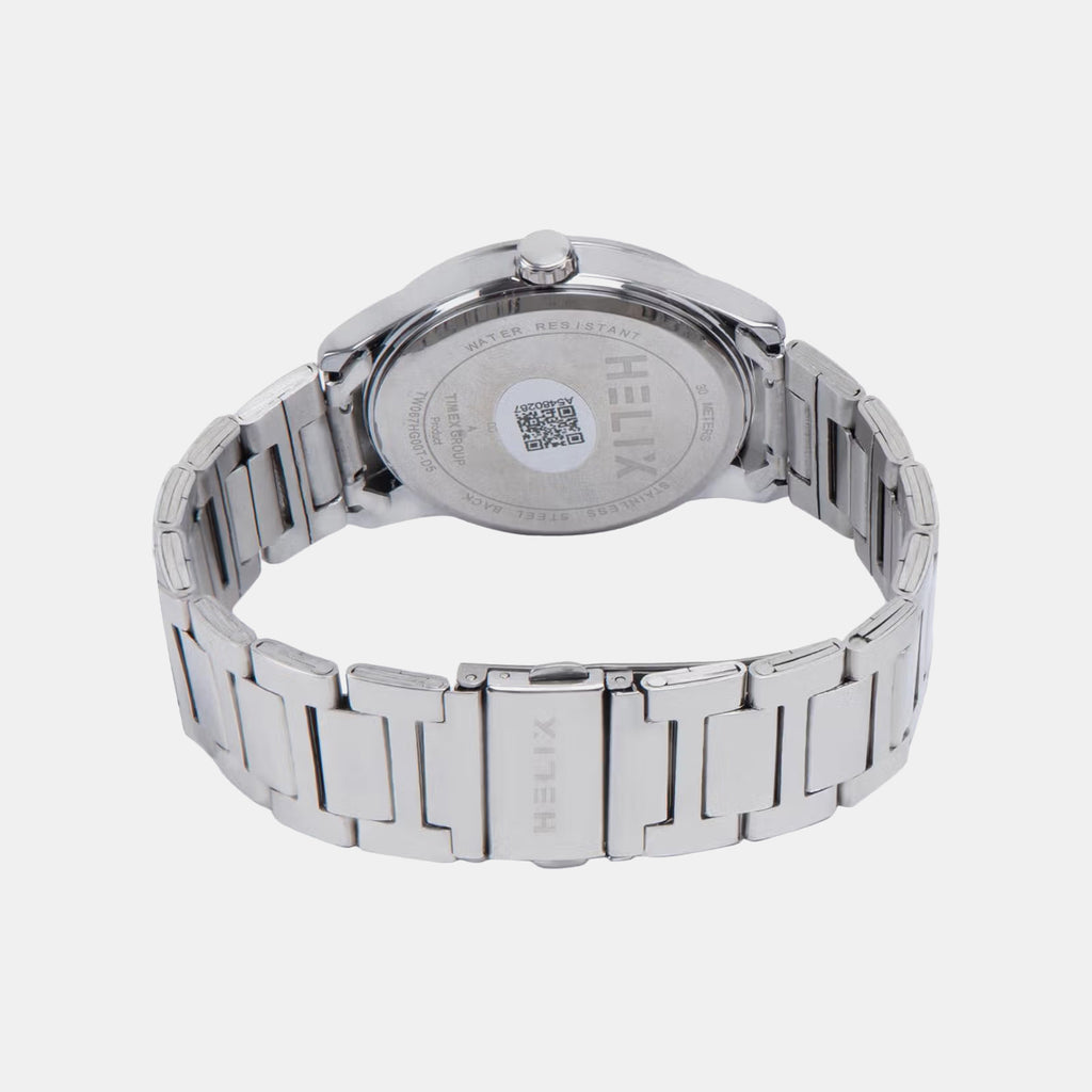 Men Quartz Green Dial Analog Stainless Steel Watch TW067HG00T