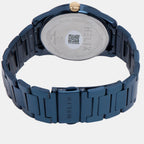 Men Quartz Blue Dial Analog Stainless Steel Watch TW067HG01T