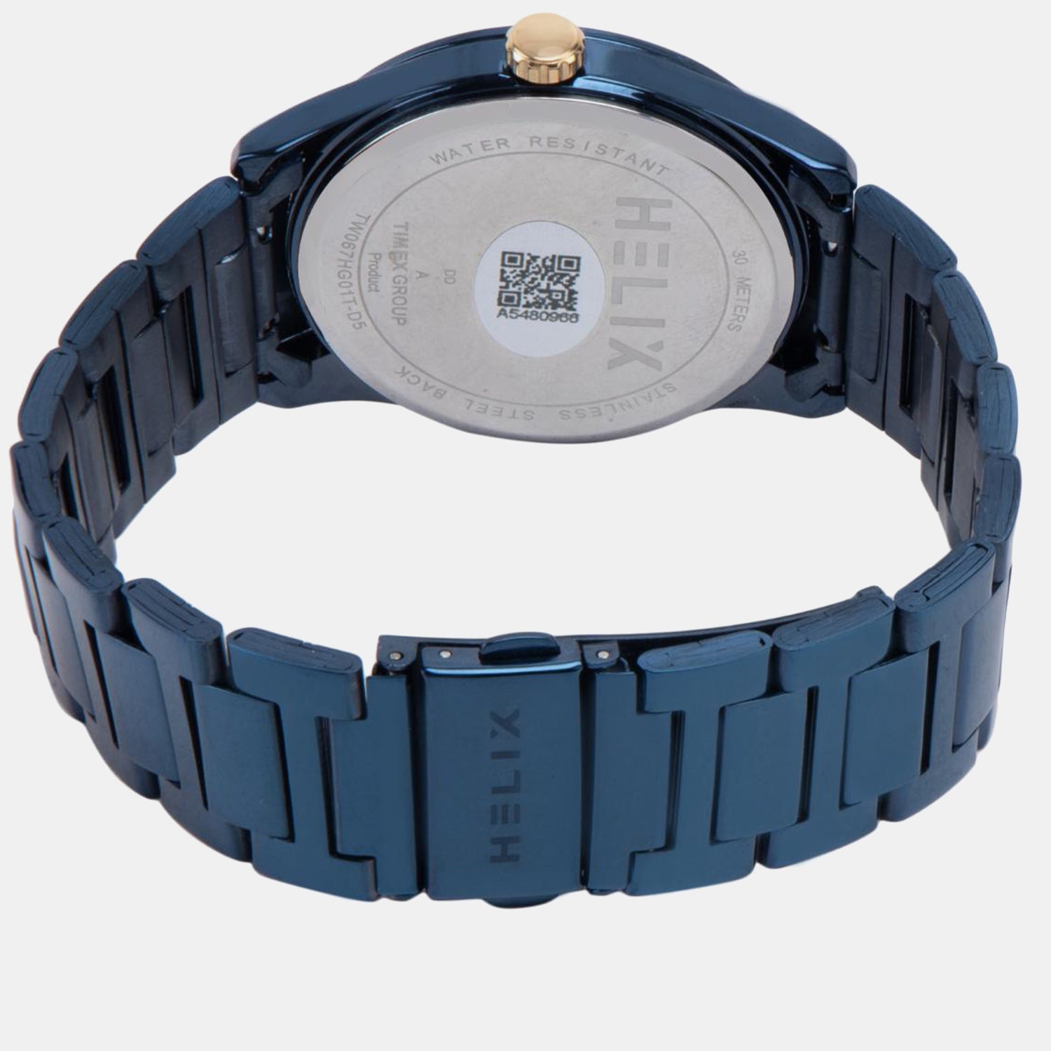 Men Quartz Blue Dial Analog Stainless Steel Watch TW067HG01T