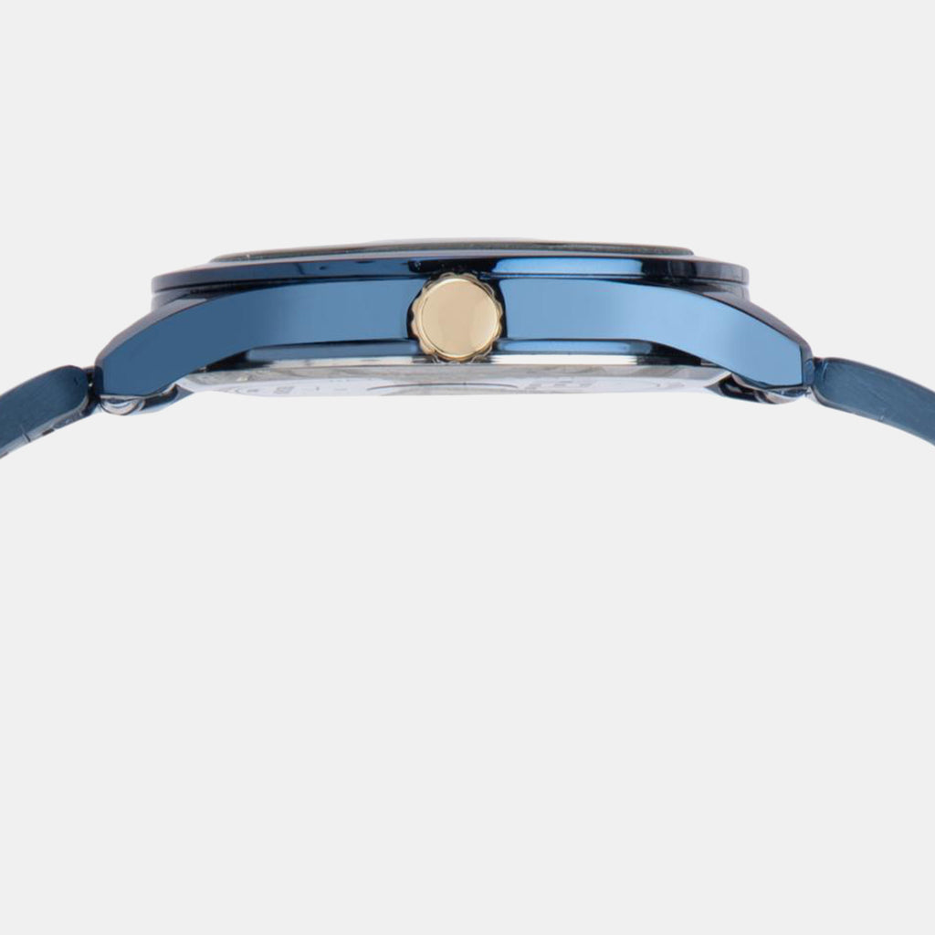 Men Quartz Blue Dial Analog Stainless Steel Watch TW067HG01T