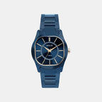 Men Quartz Blue Dial Analog Stainless Steel Watch TW067HG01T