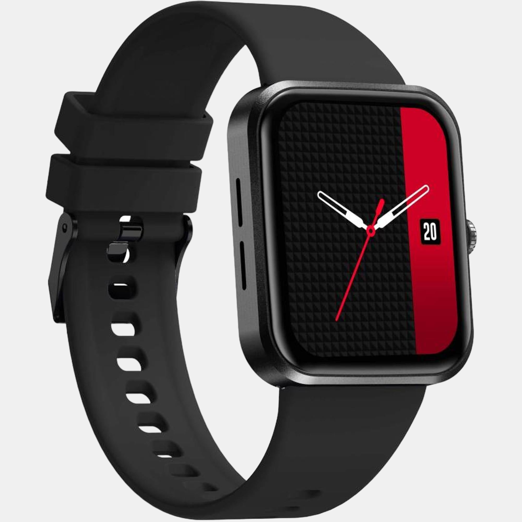 Men Automatic Black Dial Digital Silicone Watch TW0HXW600T