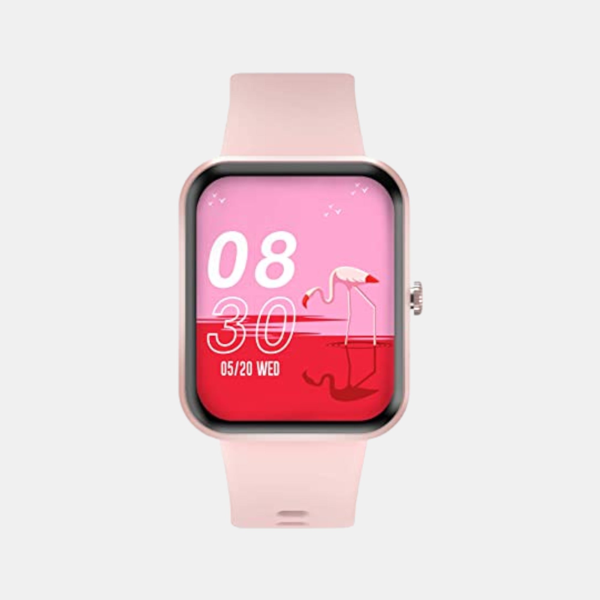 Light pink smart watch hot sale