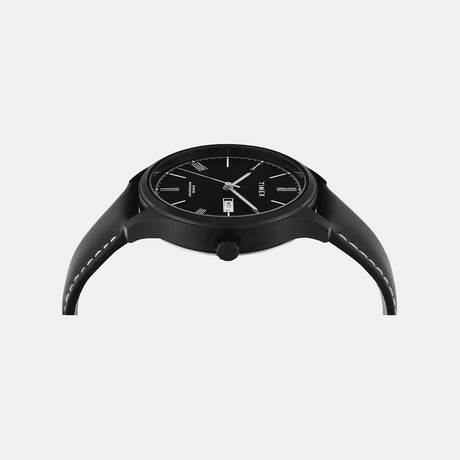 Fashion Men Quartz Dial Analog Leather Watch TW0TG6523