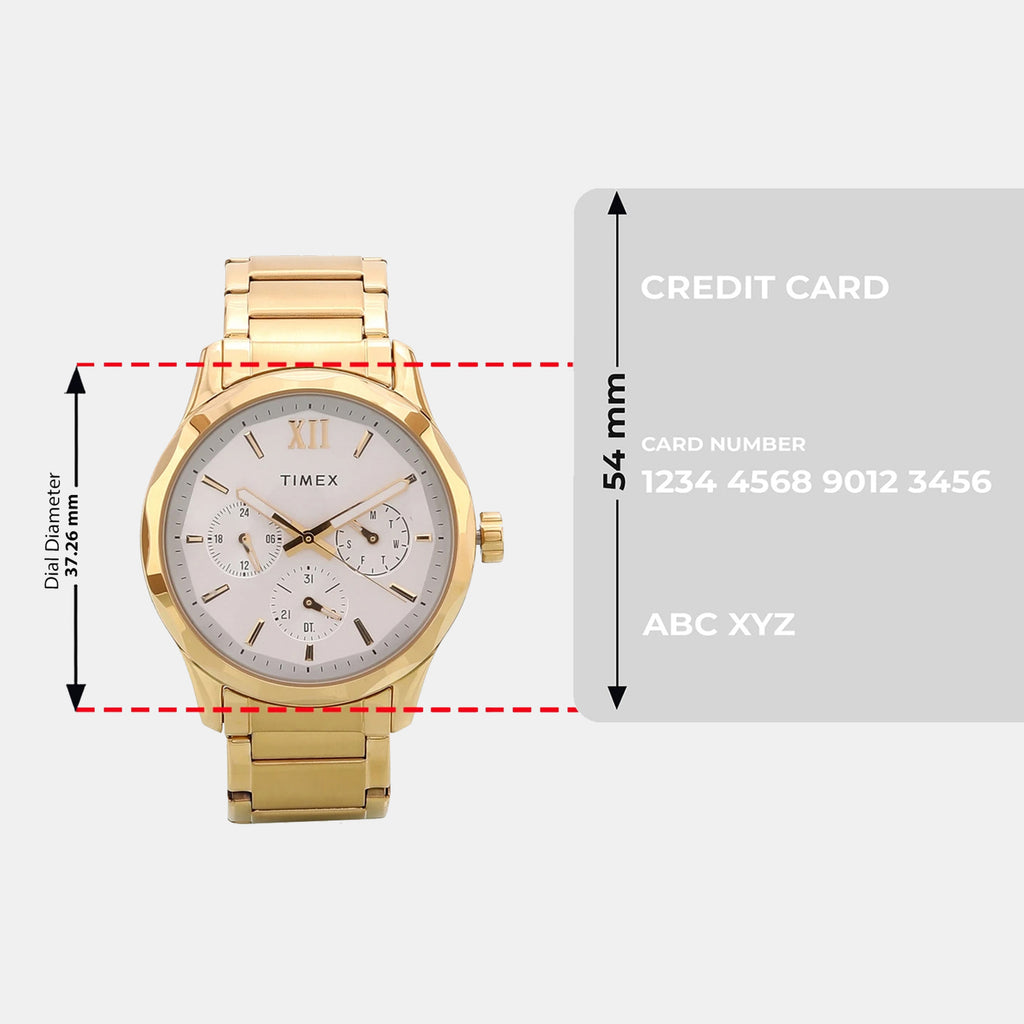 Signio Men Quartz Silver Dial Multi-Function Stainless Steel Watch TW0TG7604