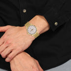 Signio Men Quartz Silver Dial Multi-Function Stainless Steel Watch TW0TG7604