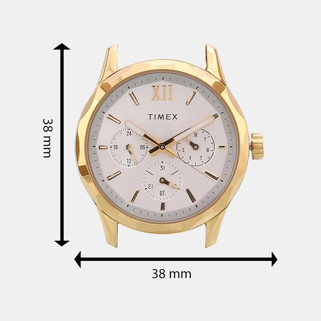 Signio Men Quartz Silver Dial Multi-Function Stainless Steel Watch TW0TG7604