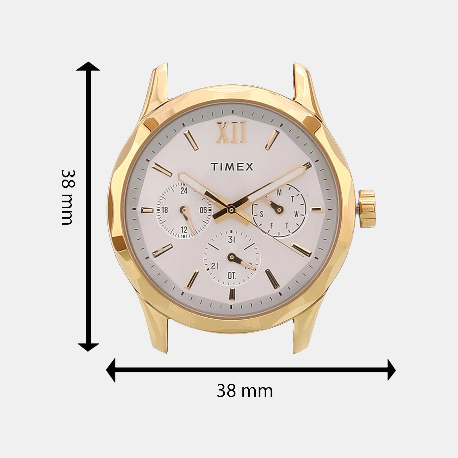 Signio Men Quartz Silver Dial Multi-Function Stainless Steel Watch TW0TG7604