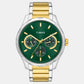 Men's Green Round Chronograph Stainless Steel Watch TW0TG7623-EX