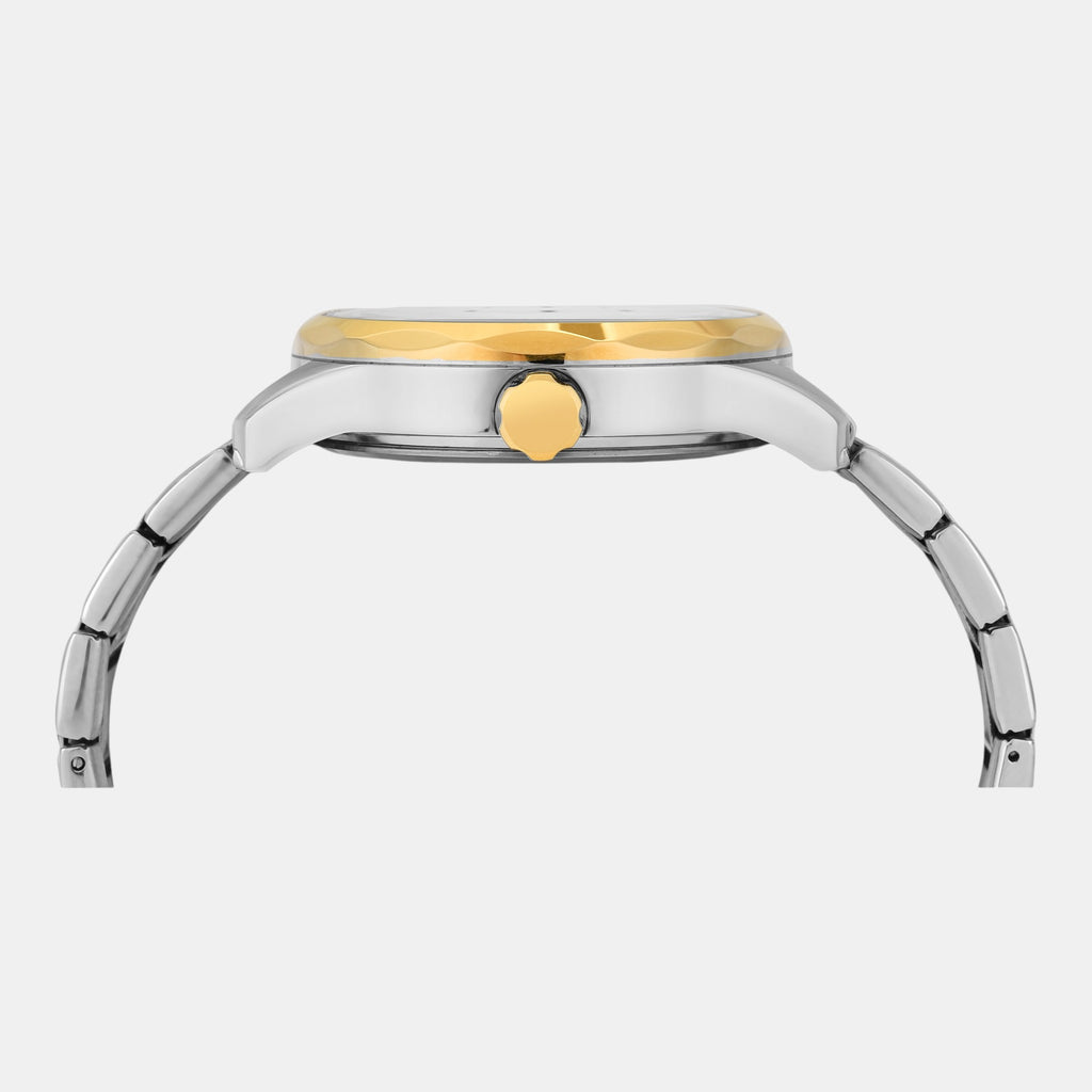 Fashion Men Quartz White Dial Multi-Function Stainless Steel Watch TW0TG7624