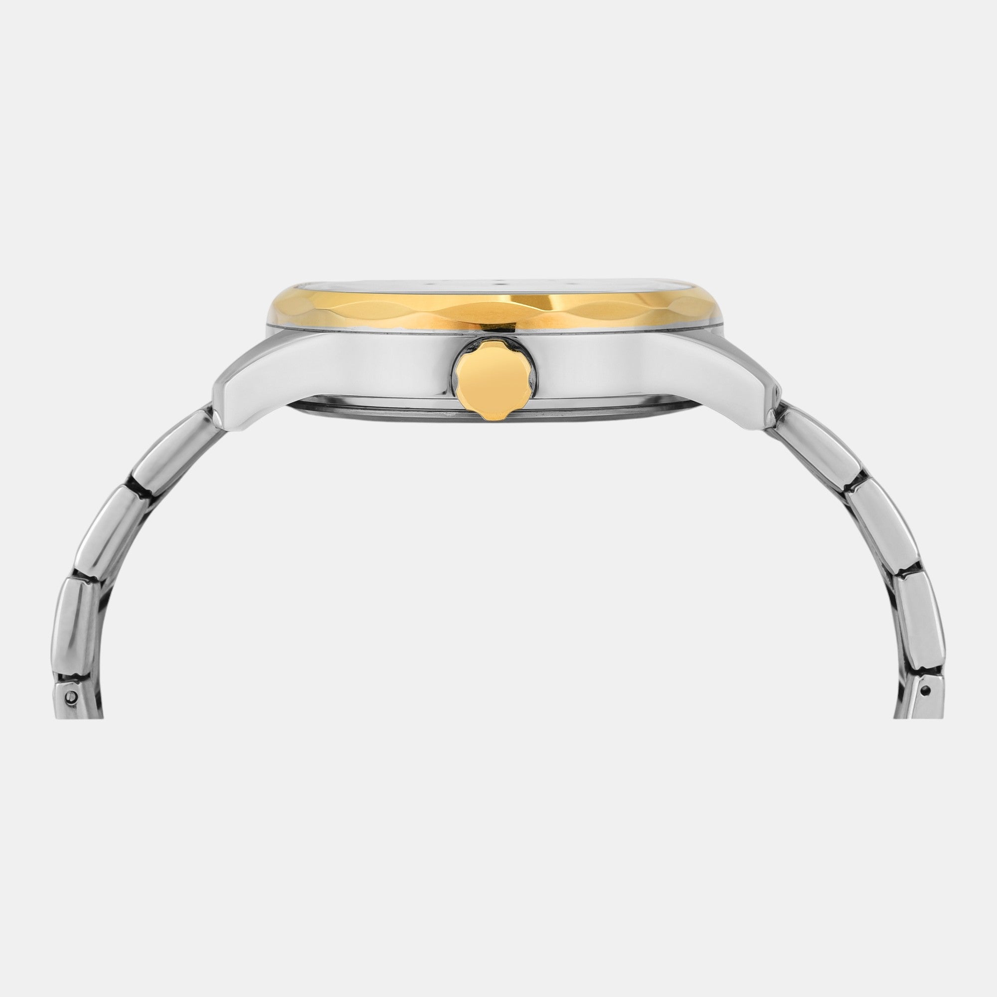 Fashion Men Quartz White Dial Multi-Function Stainless Steel Watch TW0TG7624